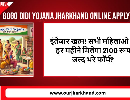 GoGo DiDi Yojana Jharkhand Online Apply Form